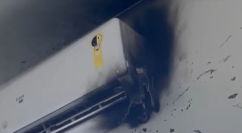 Agilidade de funcionários evita que princípio de incêndio em ar-condicionado se alastre em escola estadual em Sorriso
