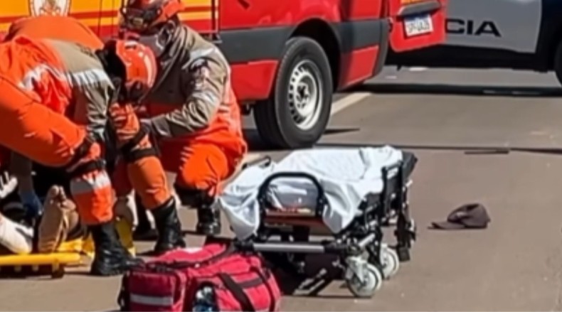 Idoso de 60 anos é atropelado por caminhonete na MT-242, em Sorriso